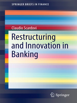 cover image of Restructuring and Innovation in Banking
